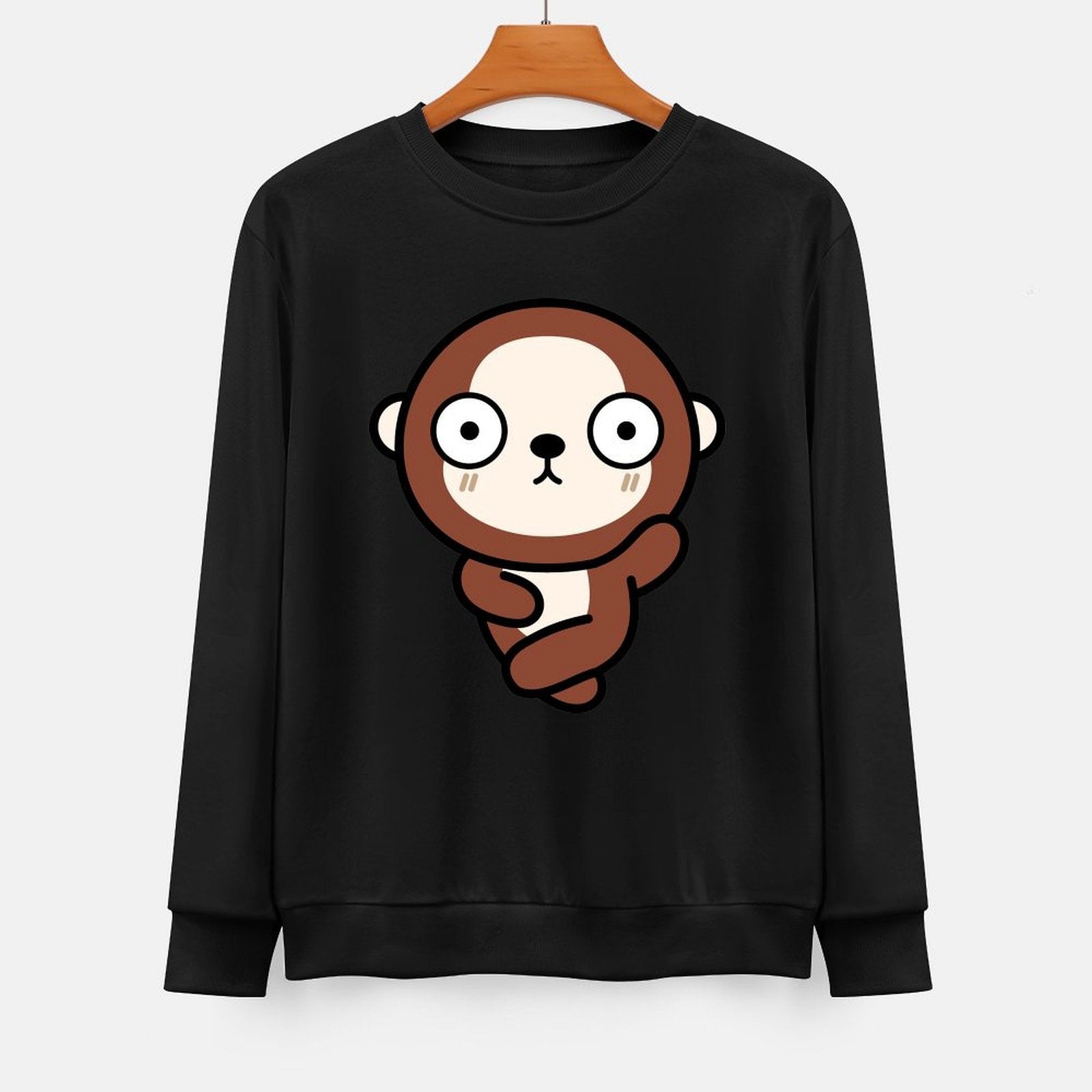 Front Patterned Long Sleeve TopYearRound Softstyle